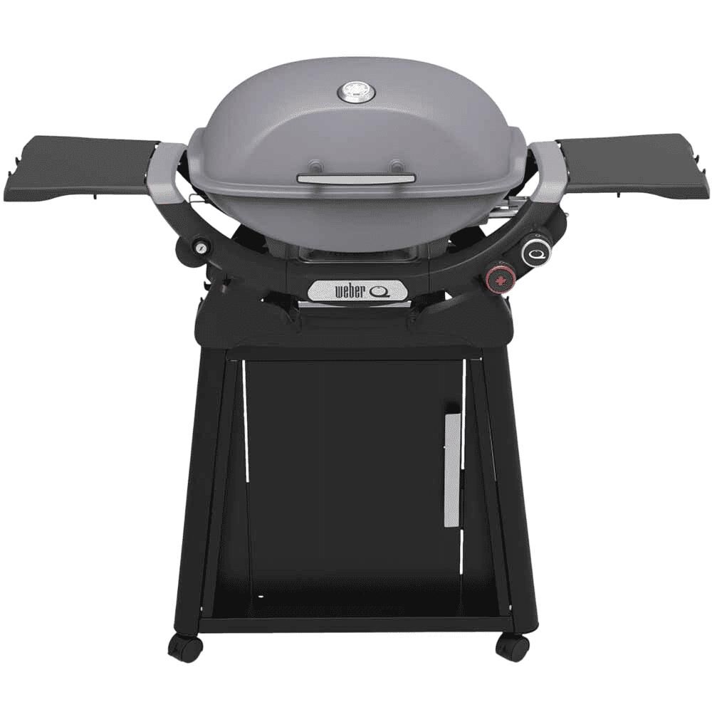 Weber Q2800N+ Gas Grill (Liquid Propane) with Stand Bundle, Smoke Grey, large image number 1