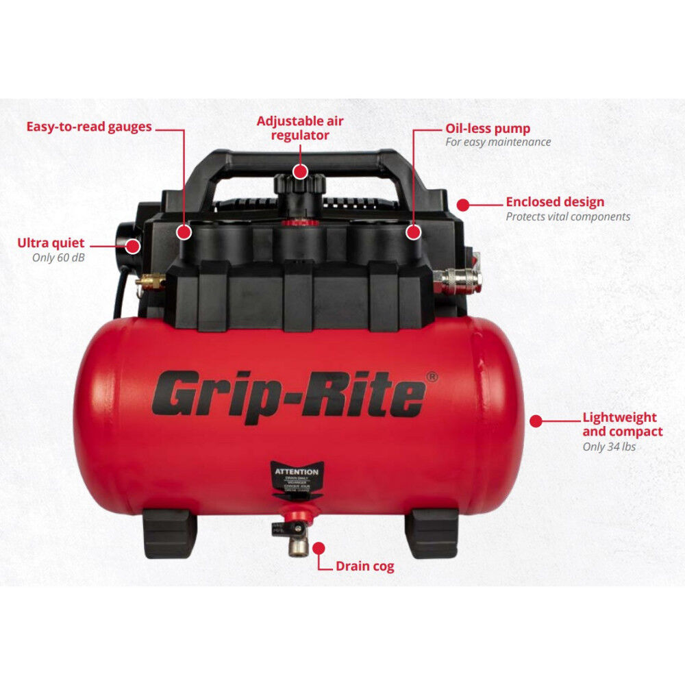 Grip rite new arrivals compressor