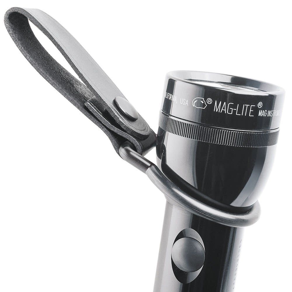 Maglite Plain Leather Belt Holder for D-Cell Flashlight, Black, large image number 2