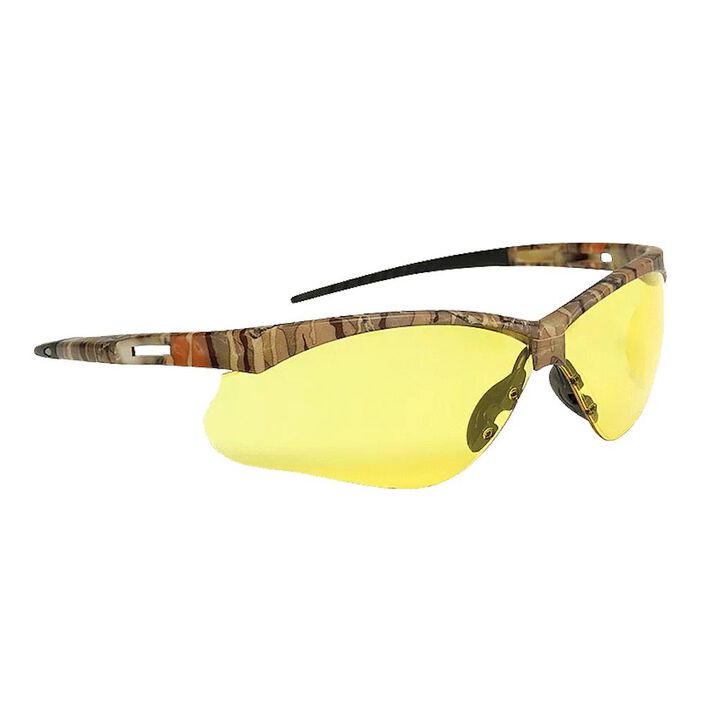 Jackson Safety Glasses Anti Fog Coating Amber Lens Camo Frame, large image number 2