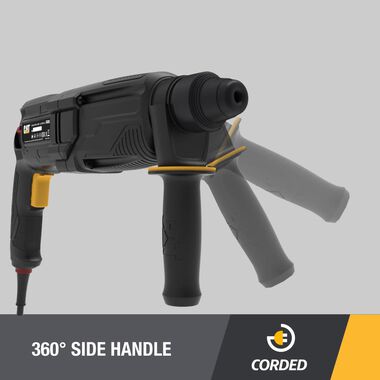 CAT 8-Amp 1 in Corded SDS-Plus Rotary Hammer Drill, large image number 5
