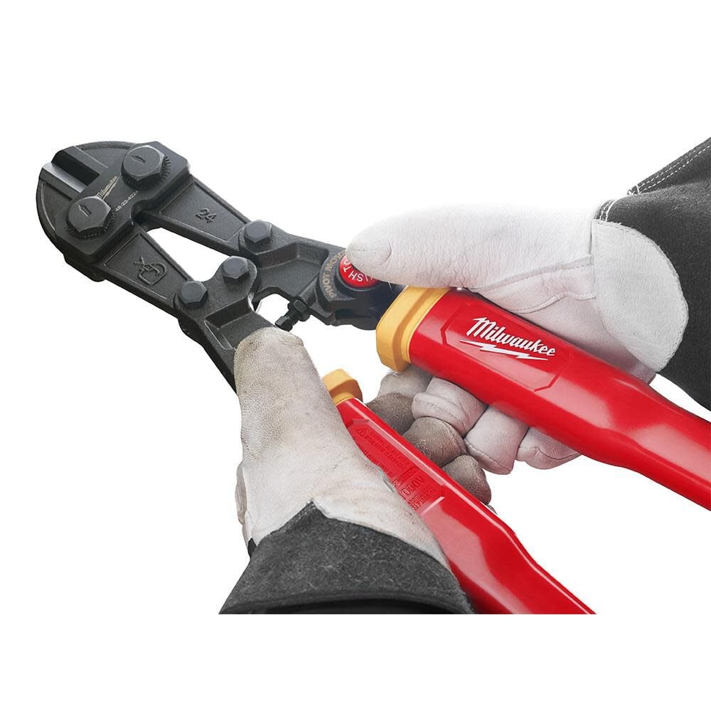 Milwaukee 24 In Fiberglass Bolt Cutters With Pivotmove Rotating Handles 48 22 4224 Simolary simolary.com 14