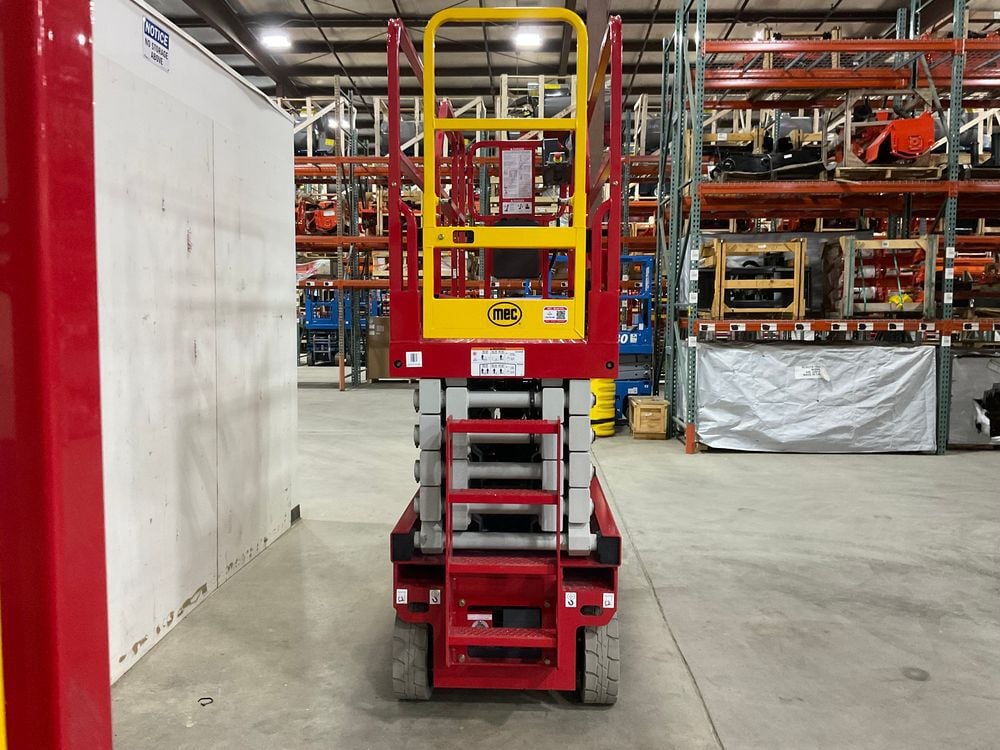 mec 3232SE 32 Ft. 550 Lbs 24V 240Ah Electric Slab Scissor Lift, large image number 8