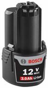 Bosch 12V Max 12V 3Ah Lithium Ion Power Tool Battery Pack, small image number 2