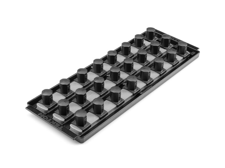 Tekton 3/4 Inch Drive 3-Rail Socket Organizer Set, Gray (24-Tool), large image number 1