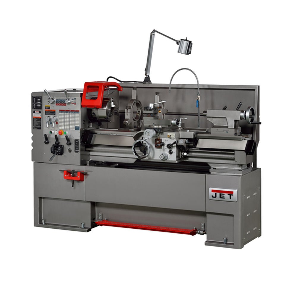 JET GH-1440ZX Large Spindle Bore Gear Head Lathe, large image number 3