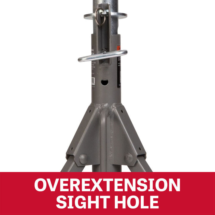 JET Folding Pipe Jack Stand with Steel Rollers, large image number 5