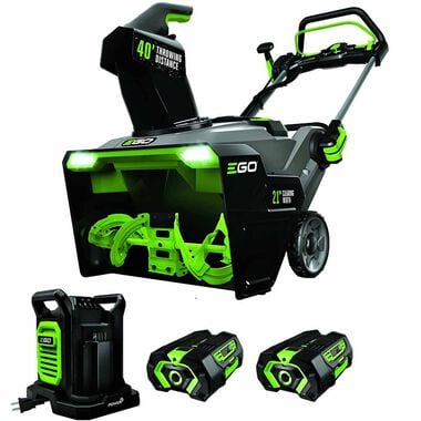 EGO 21in Snow Blower with Steel Auger Dual Port Kit Reconditioned