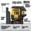 DEWALT USB Rechargeable Green 5 Spot & Cross Line Laser Base Kit, small image number 2