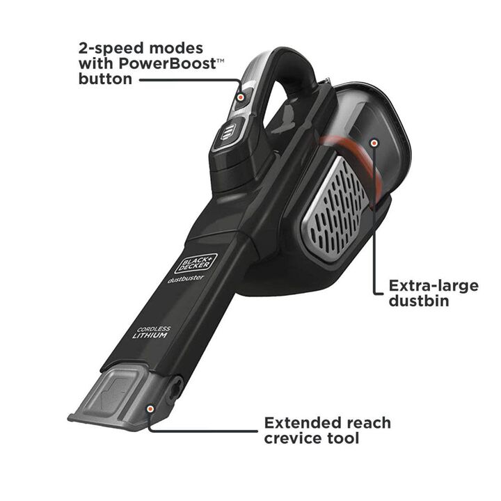 Black and Decker AdvancedClean+ Dustbuster Handheld Vacuum, large image number 1