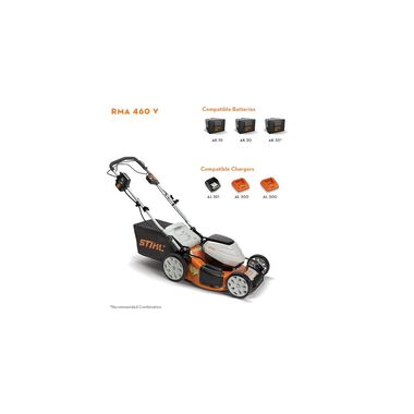 Stihl RMA 460V 19 in Lawn Mower with Battery, large image number 2