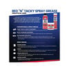 Lucas Oil 14 Oz Cartridge Red N Tacky Grease, small image number 5