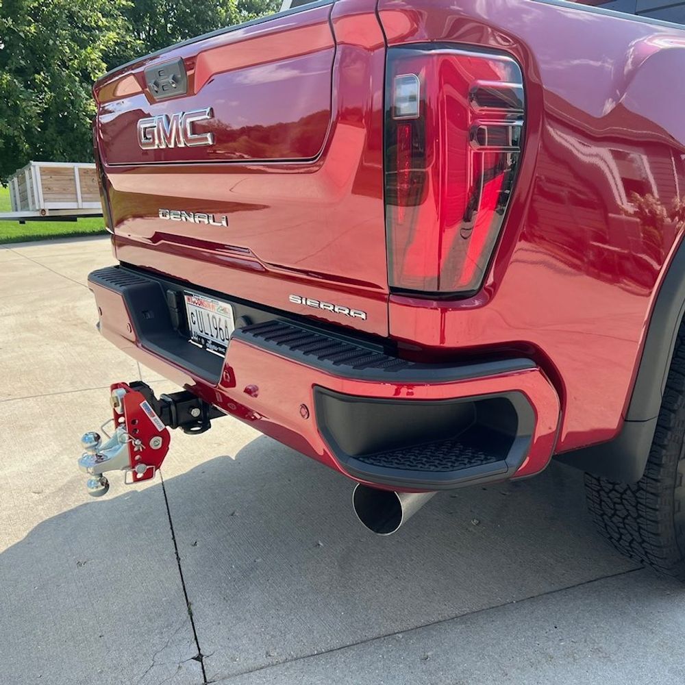 Shocker Hitch Impact 14K 2 Inch Cushion Hitch & Black Combo Ball Mount with 2 Inch & 2 5/16 Inch Hitch Balls, large image number 8