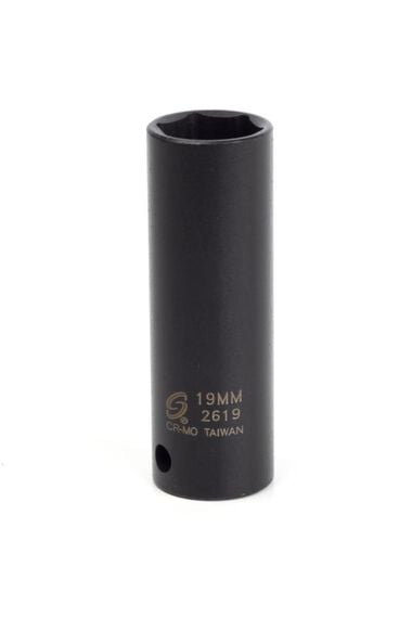 Sunex 17 mm 1/2 In. Drive Extra Thin Wall Deep Impact Socket, large image number 0