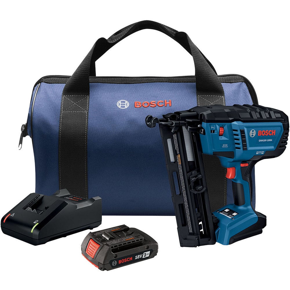 Bosch 18V 16 Gauge Angled Finish Nailer Kit, Reconditioned, large image number 1