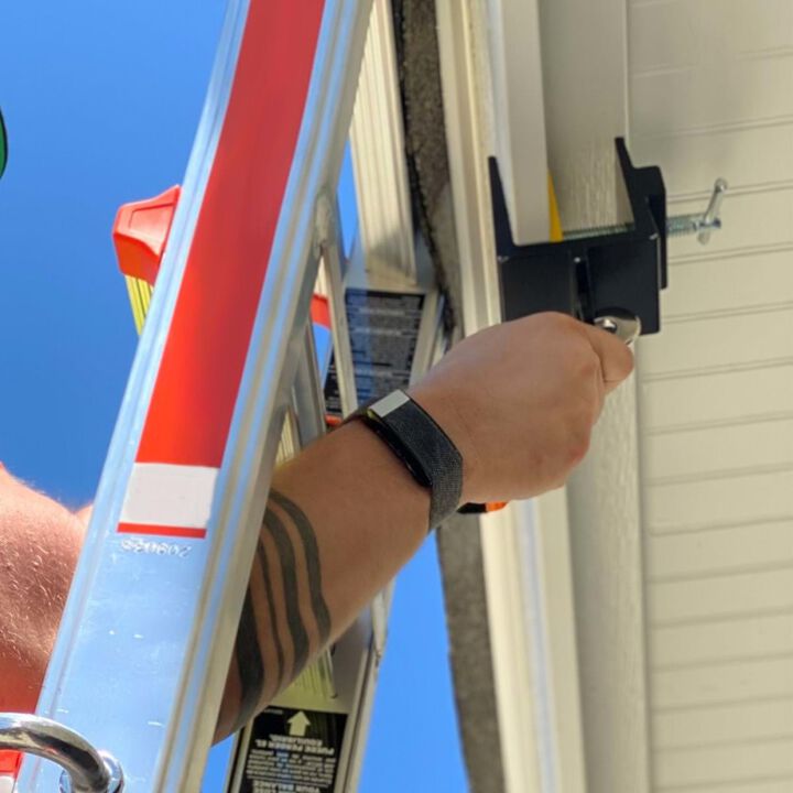 Tie Down Ladder Stability Anchor System with Straps, large image number 2