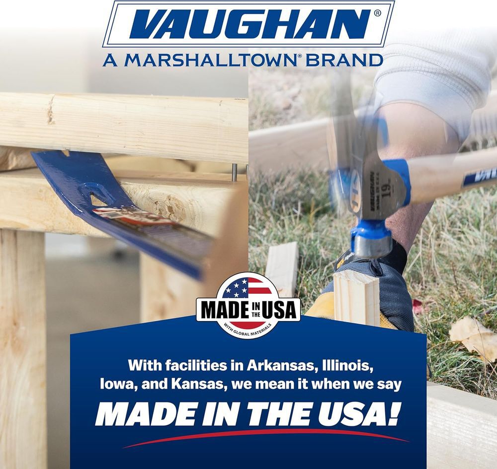 Vaughan 17 Inch Hickory Eye Hammer Handle, large image number 2
