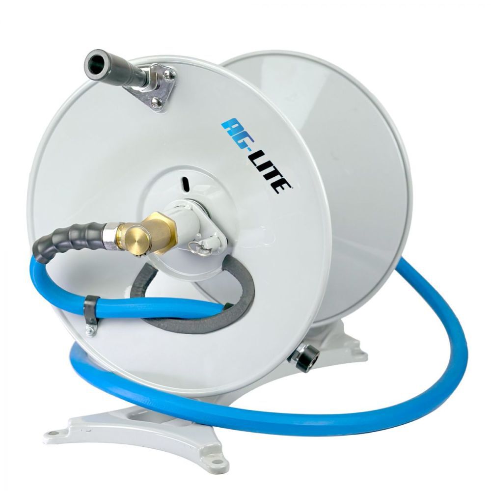 BluBird 5/8 Inch ID x 150 Ft Length Rubber Wall Mounted Manual Hose Reel, large image number 3