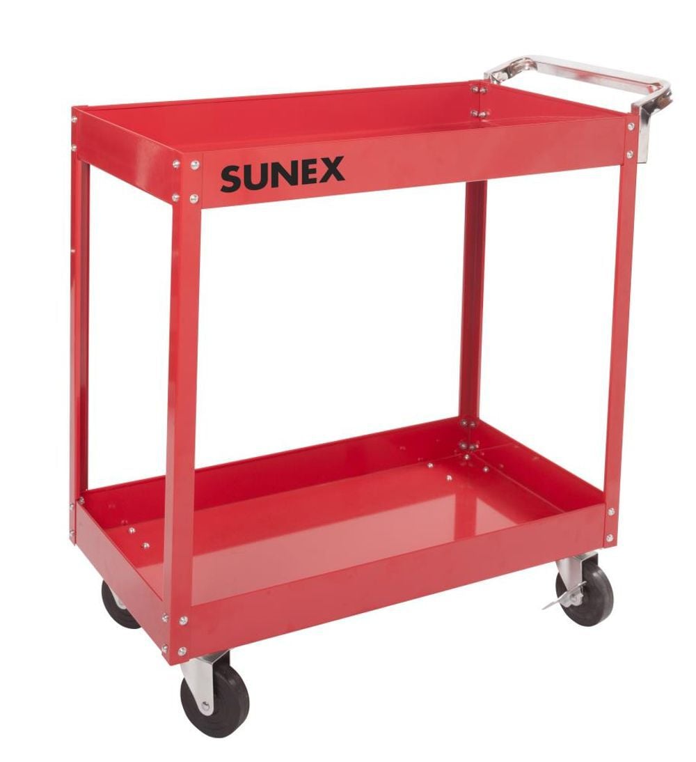 Sunex Economy Service Cart Red, large image number 1