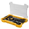 DEWALT Promotional 131 pc. 1/4 in. and 3/8 in. Mechanic Tool Set with TOUGHSYSTEM 2.0 Shallow Tool Trays, small image number 3