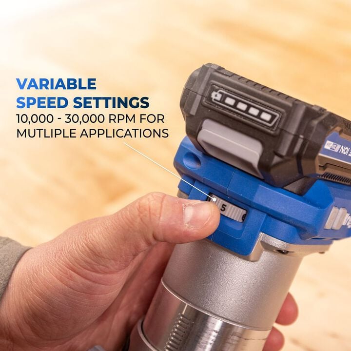 Kreg 20V Ionic Drive 1/4 Inch Trim Router (Bare Tool), large image number 2
