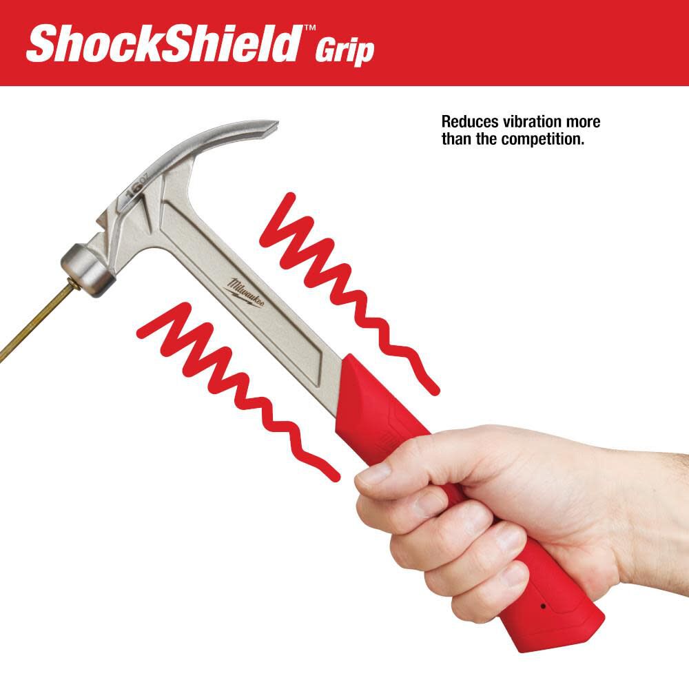 ガムラツイスト Milwaukee 20oz Smooth Face Rip Claw Hammer 48-22-9020 - Acme