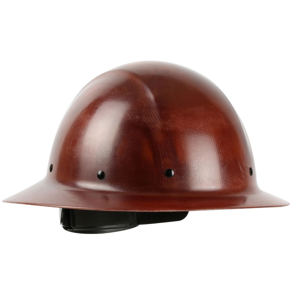 Protective Industrial Products Dynamic Wolfjaw Hard Hat Natural Brown Full Brim Smooth Dome, large image number 1