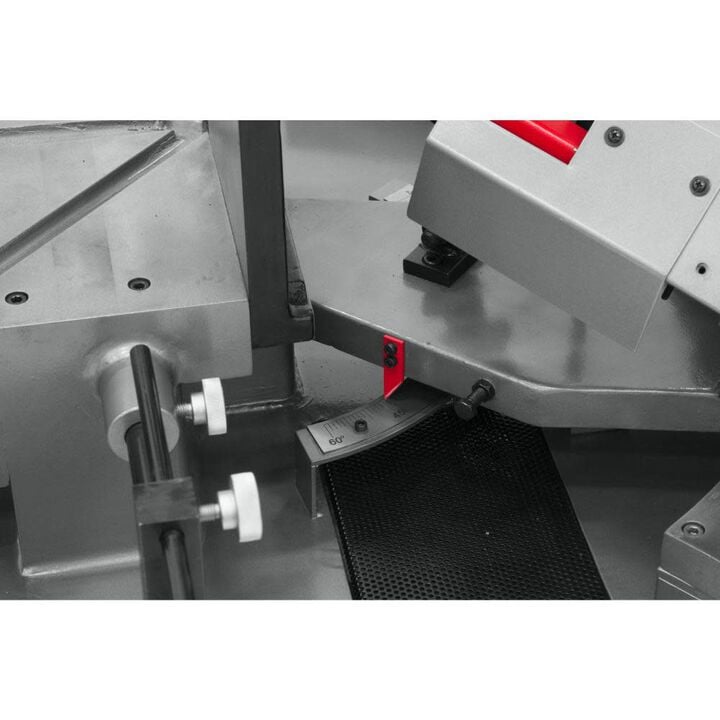 JET 10in x 18in Horizontal Dual Mitering Bandsaw 2 HP 230V 3Ph, large image number 5