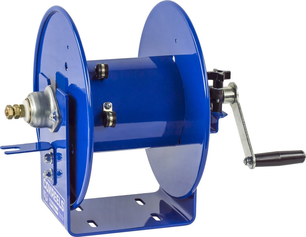 Coxreels Welding Hand Crank Cable Reel # x 150′ 450 Amp No Cable – 112WCL-6-01