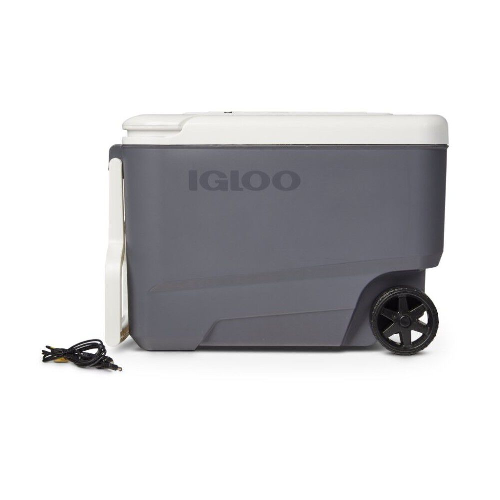 Igloo Versatemp Thermoelectric Hard Cooler Carbonite/White 35qt – 00040391