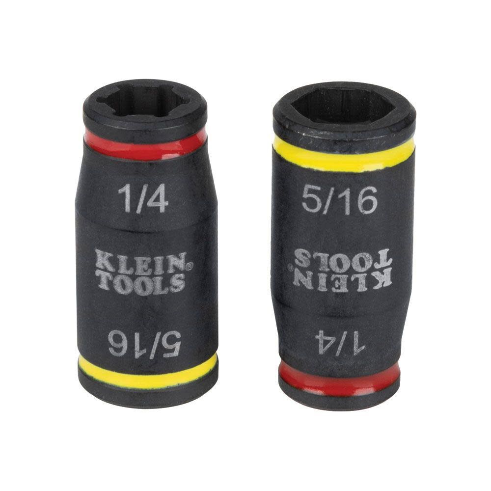 Klein Tools 3 in 1 Impact Flip Socket Set 2pc 32768 from Klein Tools