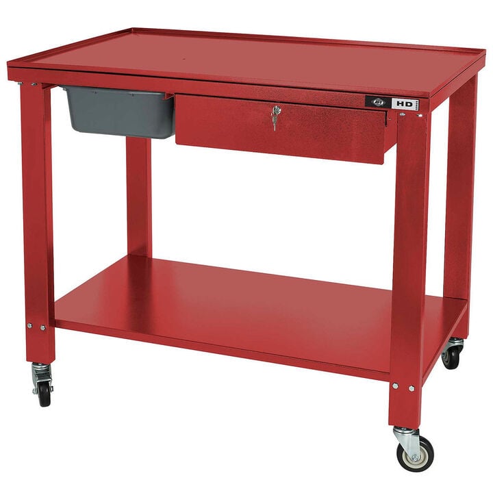 American Forge 1100 Lbs Capacity 48 Inch Teardown Table with Drawer, large image number 0