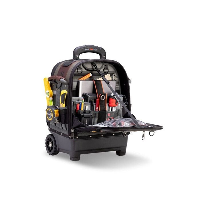 Veto Pro Pac Tech-LCT Wheeled Tool Bag with Wheels & Retractable Handle, large image number 3