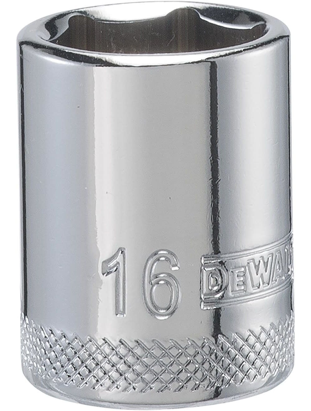 DEWALT 16 mm 3/8 Inch Drive 6-Point Metric Socket, large image number 2