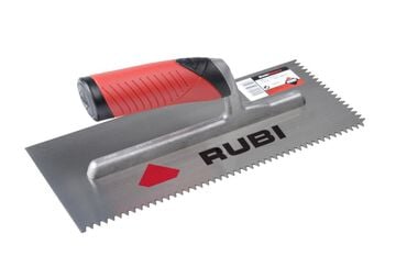 Rubi Tools Steel Notched Trowel Triangular 1/4 In. x 7/32 In. (6x5 mm.)