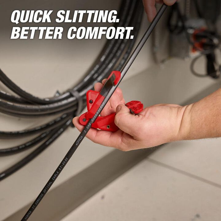 Milwaukee Fiber Optic Drop Cable Slitter, large image number 3
