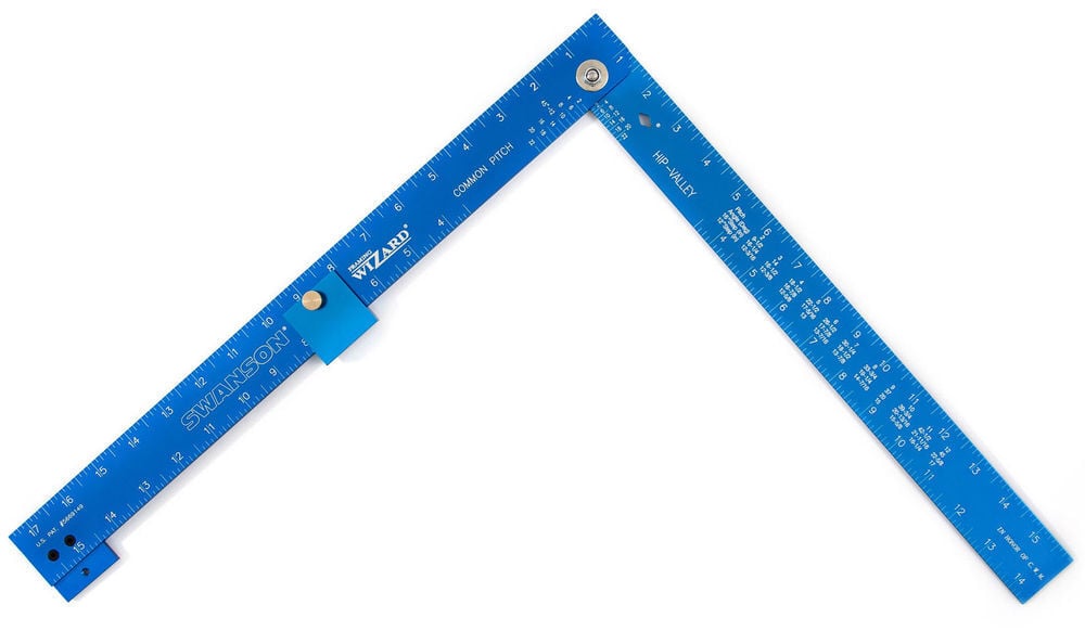Swanson Tool Framing Wizard Folding Aluminum Framing Square, large image number 1