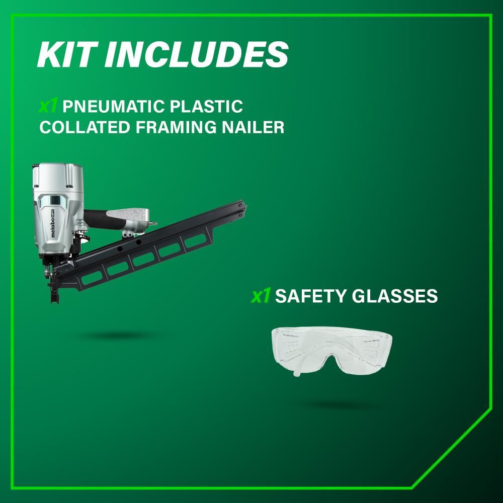 Metabo HPT 3 1/4in Framing Nailer Plastic Collated, large image number 5