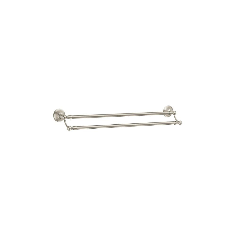 Moen double towel top bar brushed nickel