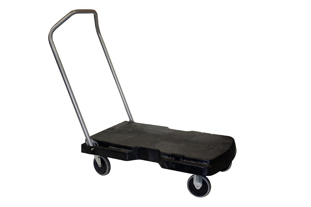 Rubbermaid Triple Trolley Utility Duty with Straight Handle and 3in Casters, large image number 1