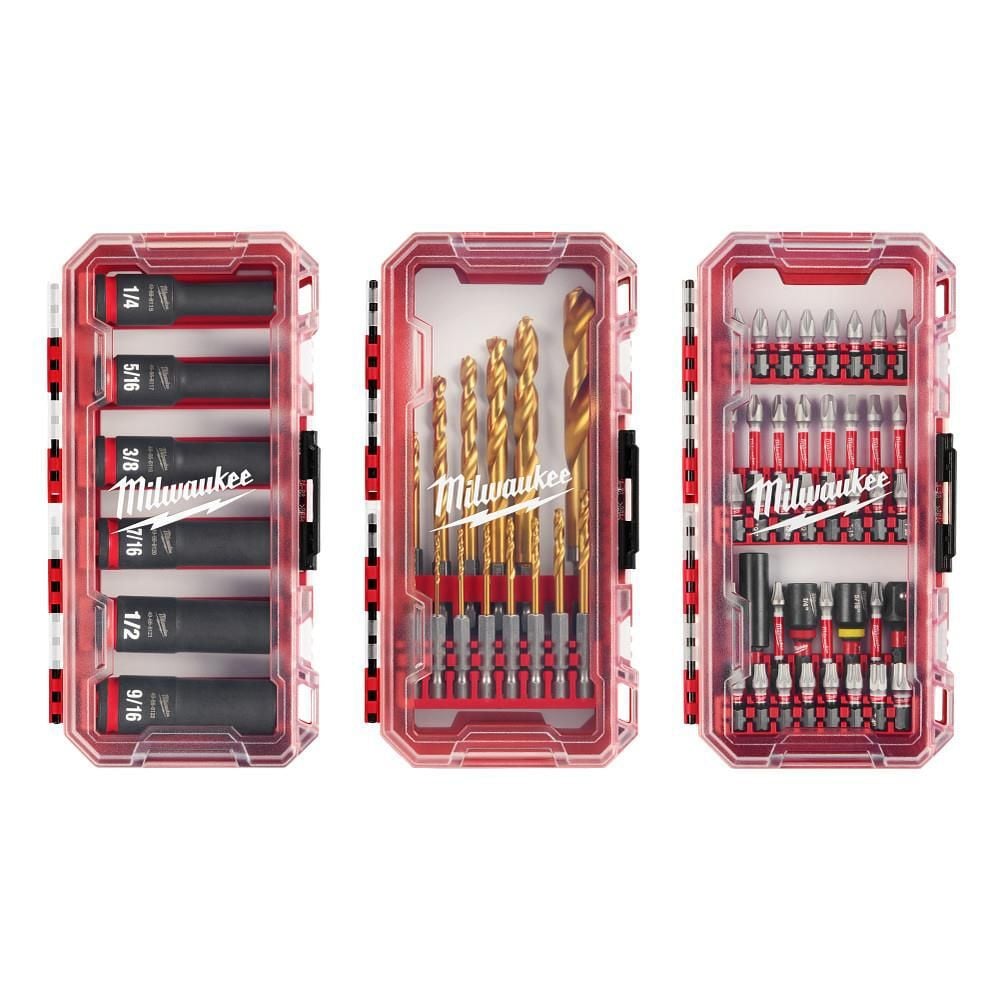 Milwaukee SHOCKWAVE Impact Duty 60PC Drill, Drive & Fasten with PACKOUT, large image number 13