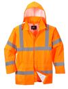 Portwest Hi-Vis Orange Rain Jacket, small image number 1