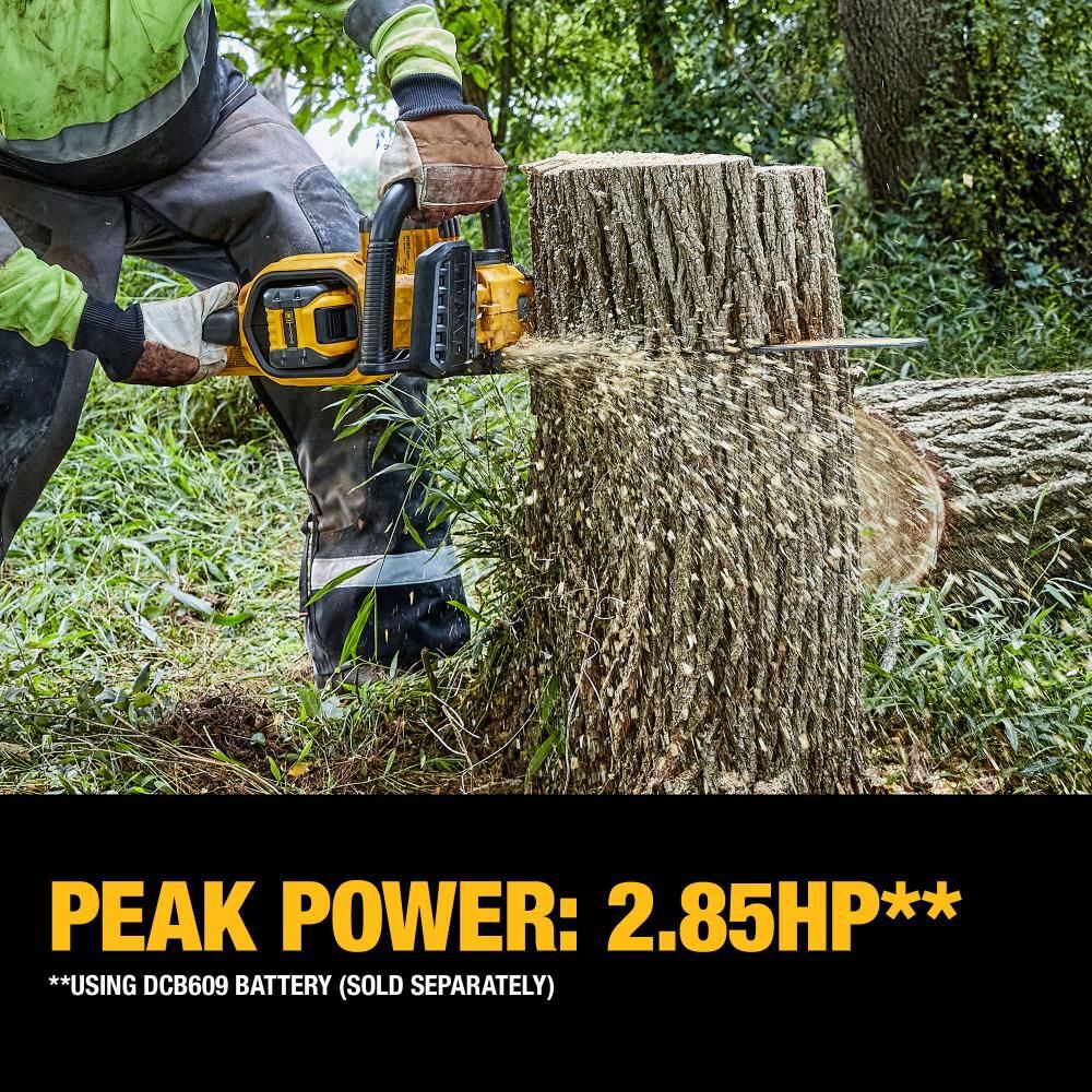 DEWALT 60V MAX Chainsaw 18 Inch Brushless Cordless Kit, large image number 14
