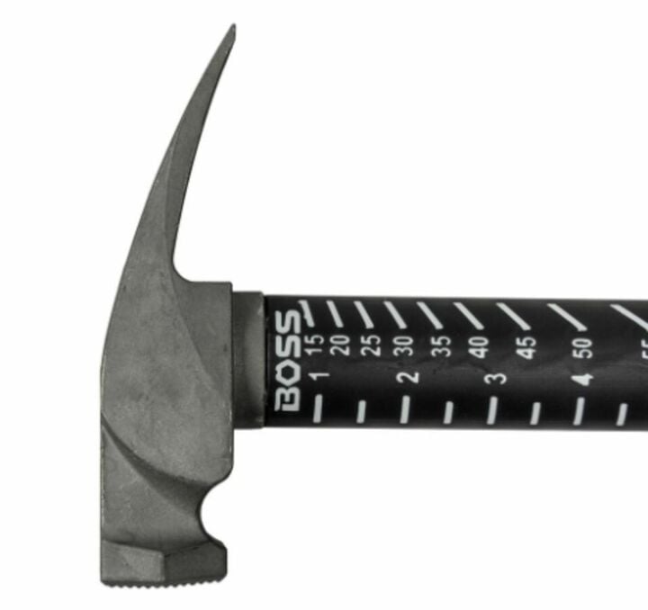 Boss Hammers 16oz Titanium Hybrid Fiberglass Handle Hammer Smooth Face, large image number 1