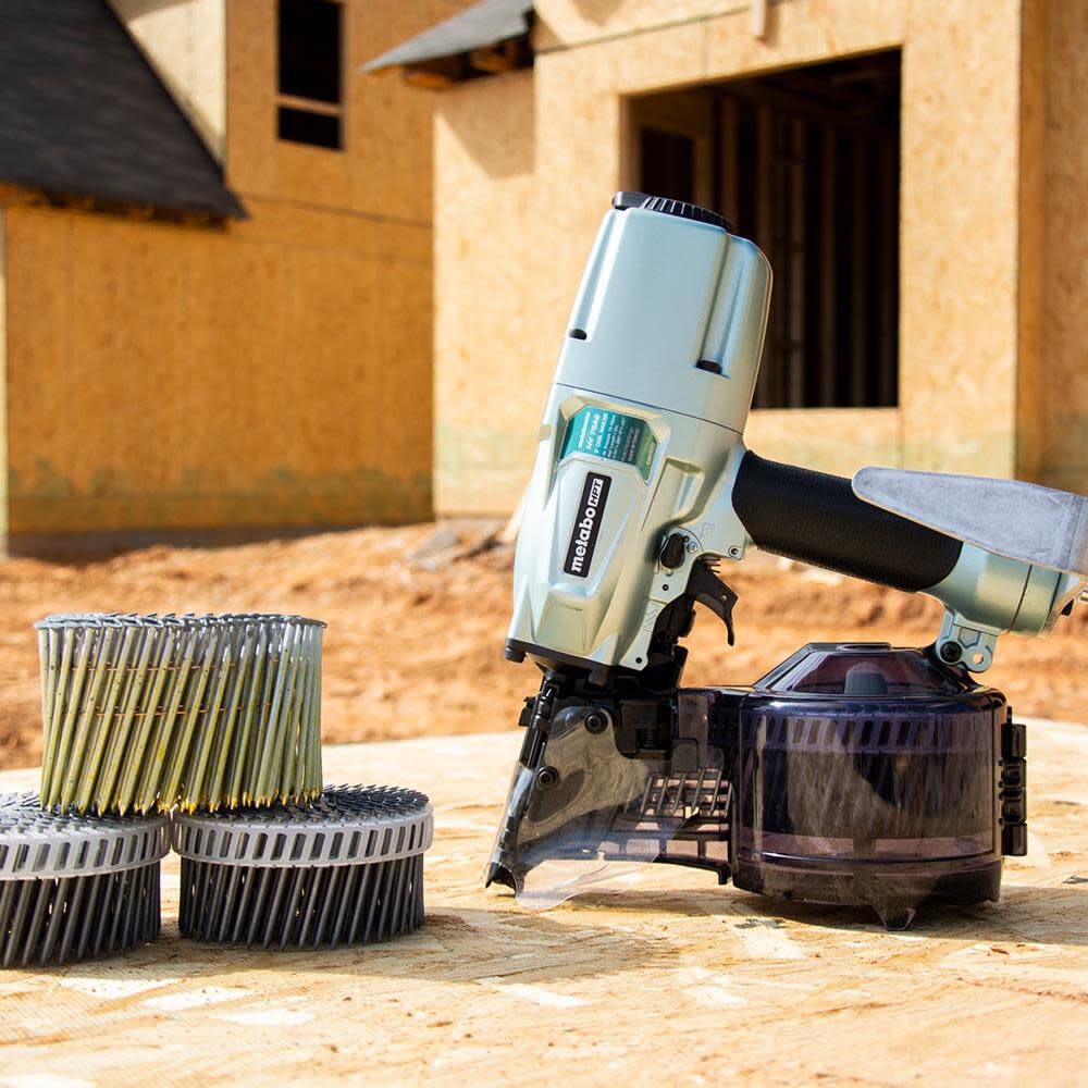 Metabo HPT NV75A5 Pneumatic 3in Siding Light Framing Sheathing Coil Nailer NV75A5M Acme Tools