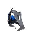 MSA Safety Works Advantage 3200 Silicone Full-Facepiece Respirator, Blue and Gray, Small, small image number 3