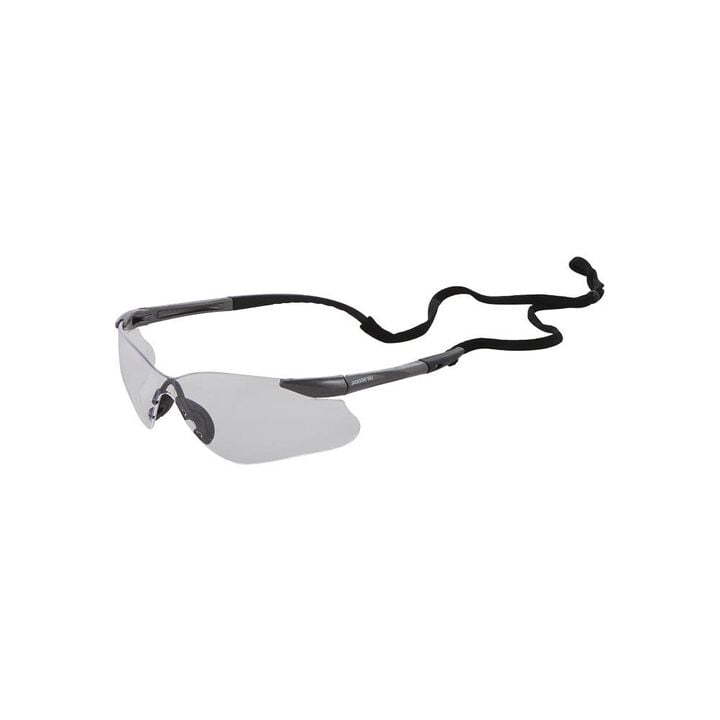 Jackson Safety Glasses Anti Scratch Coating Clear Lens Gunmetal Frame