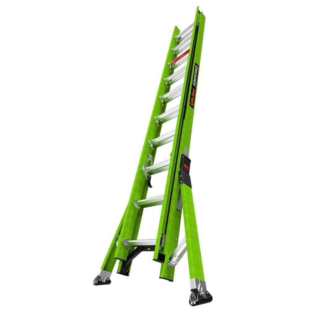 Little Giant Safety HyperLite SumoStance 20 ft Type IA Fiberglass Extension Ladder – 18820