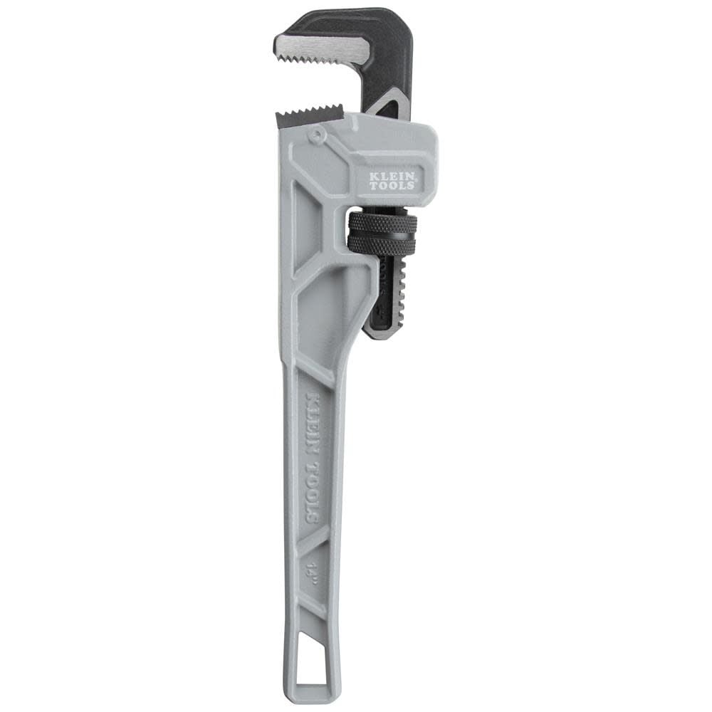 Klein Tools 14-Inch Cast Aluminum Pipe Wrench, large image number 1