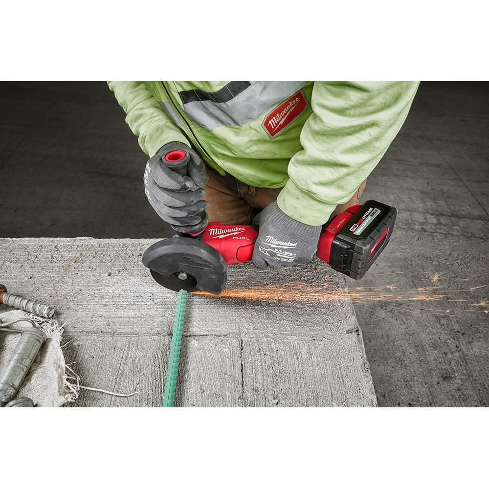 Milwaukee M18 FUEL 4 1/2inch / 5inch Braking Grinder Paddle Switch No Lock Kit, large image number 19